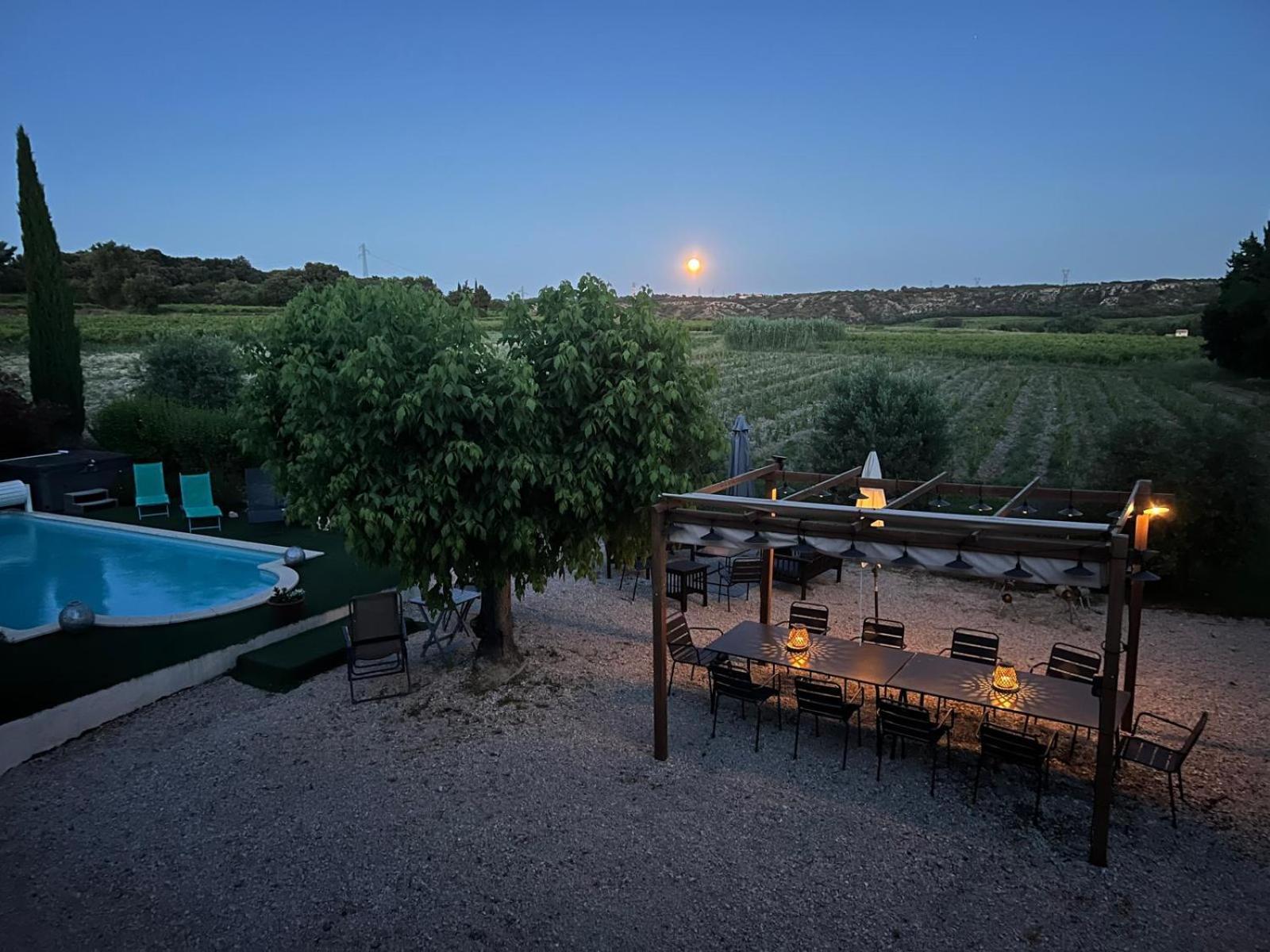 Mas 19E Entierement Climatise Avec Piscine A Usage Exclusif Roquemaure  Exterior photo
